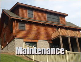  Danville, Virginia Log Home Maintenance